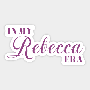 Rebecca Era AG Sticker